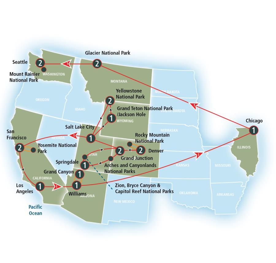 Grand National Parks of America | Amtrak Vacations®