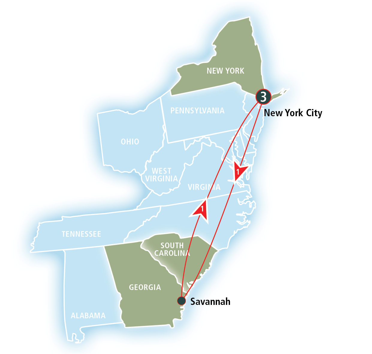 New York City Ultimate Roundtrip from Savannah Amtrak Vacations