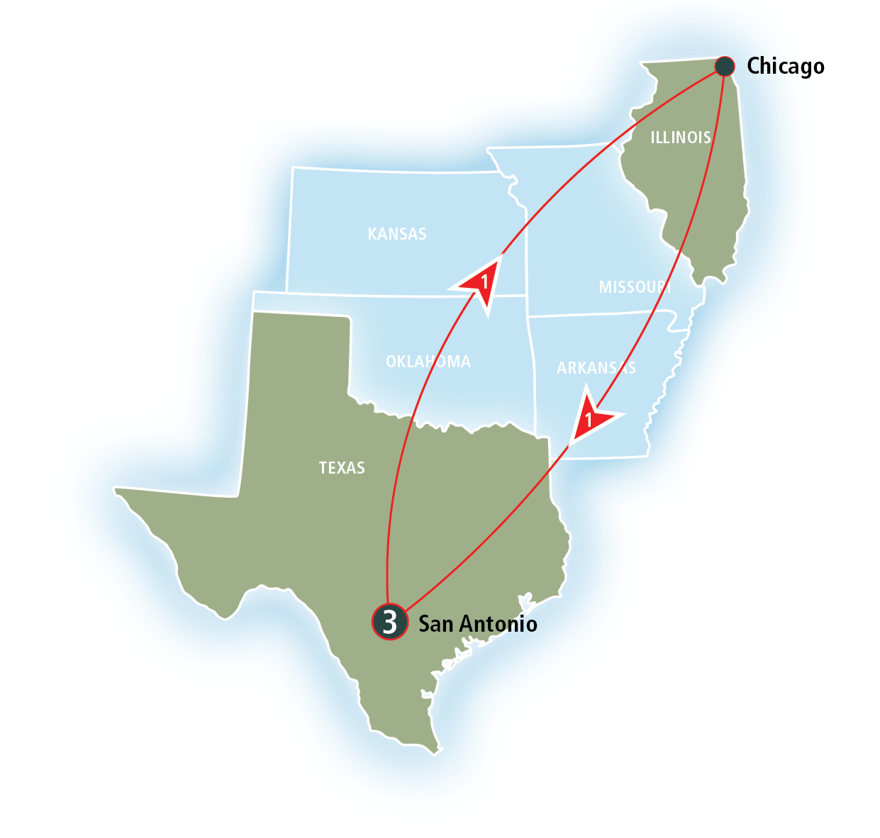 San Antonio Ultimate Getaway Roundtrip from Chicago Amtrak